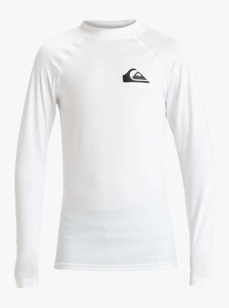 Load image into Gallery viewer, Quiksilver Kids' Everyday LS UPF 50 Surf T-Shirt (8-16 Years) White AQBWR03065-WBB0
