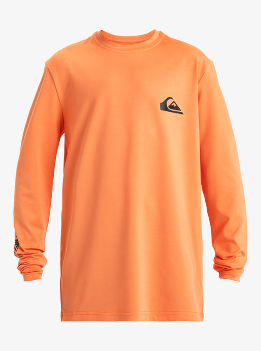 Quiksilver Kid's Everyday Long Sleeve UPF 50 Surf T-Shirt (8-16 Years) Melon AQBWR03068-NHZ0