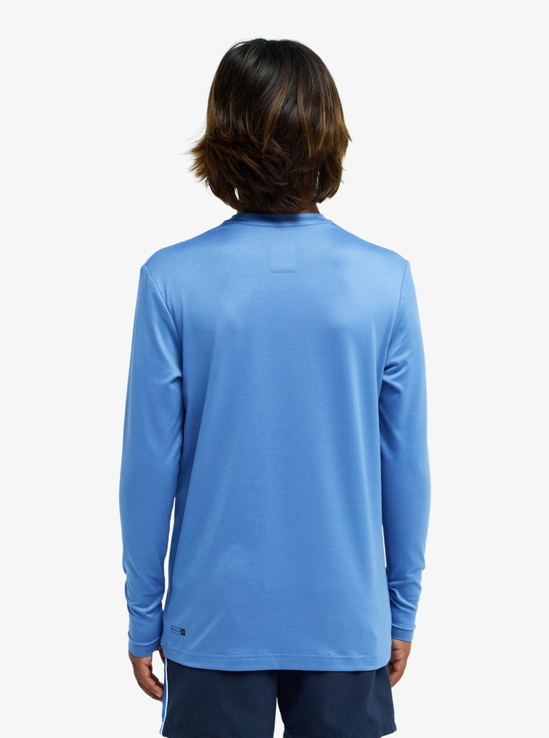 Load image into Gallery viewer, Quiksilver Kid's (8-16) Everyday Surf LS Rashguard Riviera AQBWR03068-BLC0

