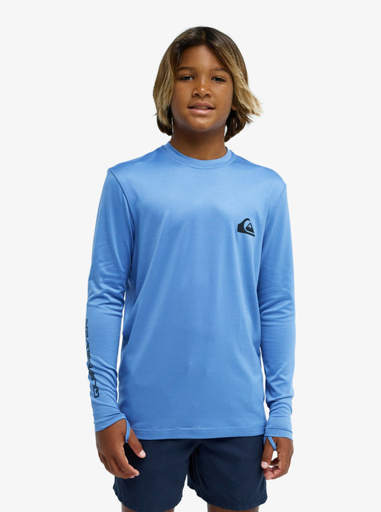 Quiksilver Kid's (8-16) Everyday Surf LS Rashguard Riviera AQBWR03068-BLC0