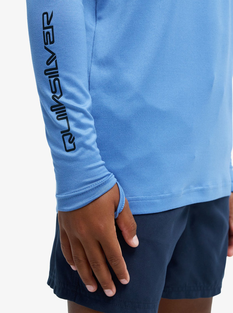 Load image into Gallery viewer, Quiksilver Kid's (8-16) Everyday Surf LS Rashguard Riviera AQBWR03068-BLC0
