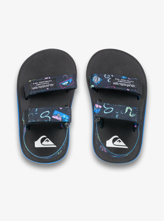 Quiksilver Toddlers Monkey Caged Sandals Black AQTL100058-KVJ8