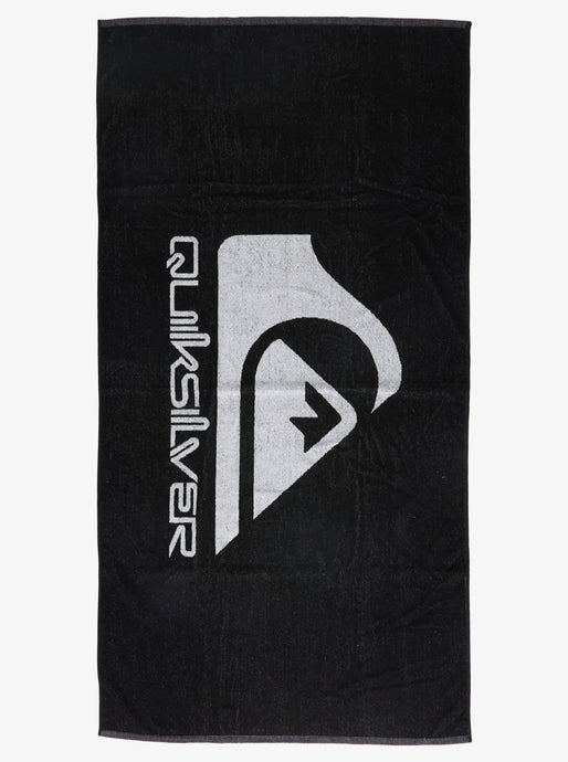Quiksilver Men's Salty Trims Beach Towel Black AQYAA03187-KVJ0