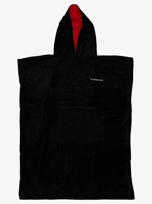 Quiksilver Unisex Hoody Towel Poncho Changing Black/Jet Black AQYAA03233-XSKK