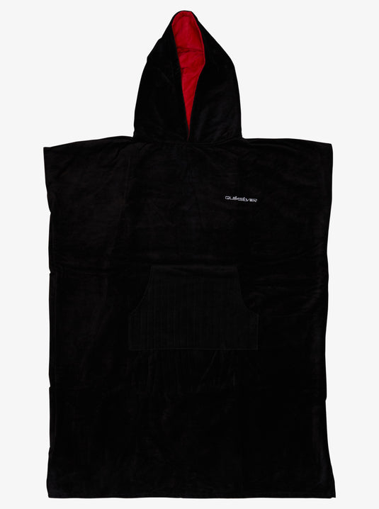 Quiksilver Men's Hoody Towel Surf Poncho Black/Jet Black AQYAA03233-XSKK