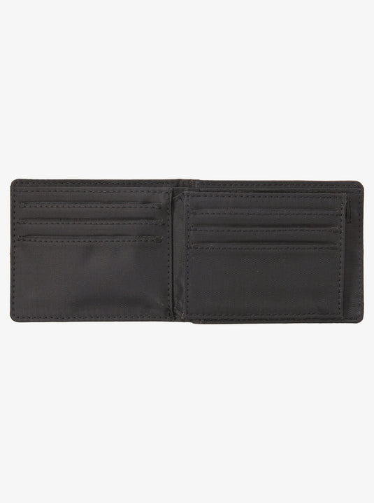 Quiksilver Men's Stitchy Tri Fold Wallet Chocolate Brown AQYAA03243_CSD0