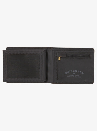 Load image into Gallery viewer, Quiksilver Men&#39;s Stitchy Tri Fold Wallet Chocolate Brown AQYAA03243_CSD0
