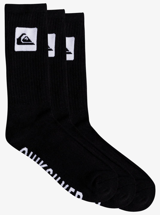 Quiksilver Men's Socks (5 Pack) Black AQYAA03311-KVJ0