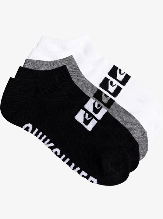 Quiksilver Men's 5 Pack Ankle Socks Assorted AQYAA03312-AST