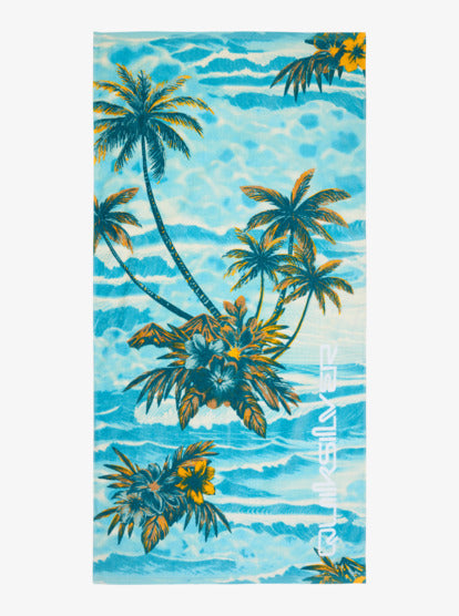 Load image into Gallery viewer, Quiksilver Men's Freshness Towel 80 X 160 Aqua Sundown AQYAA03354-BJK6
