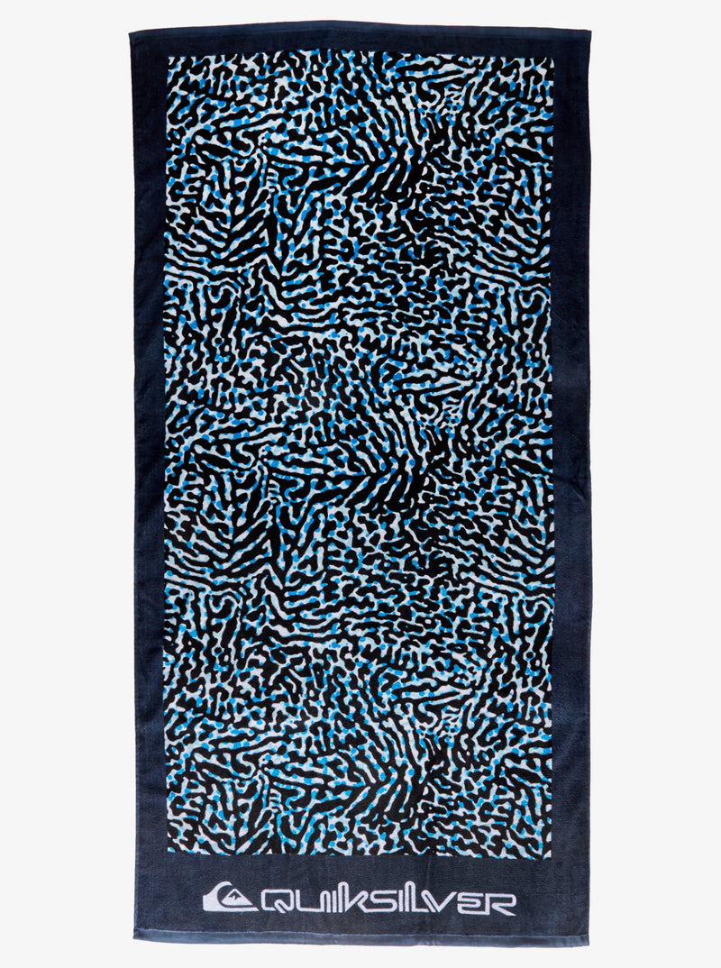Load image into Gallery viewer, Quiksilver Freshness Beach Towel Dark Navy AQYAA03354-KTP0
