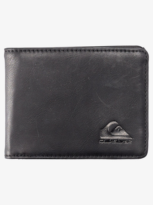 Quiksilver Men's Slim Rays Bi Fold Wallet Black AQYAA03357_KVJ0