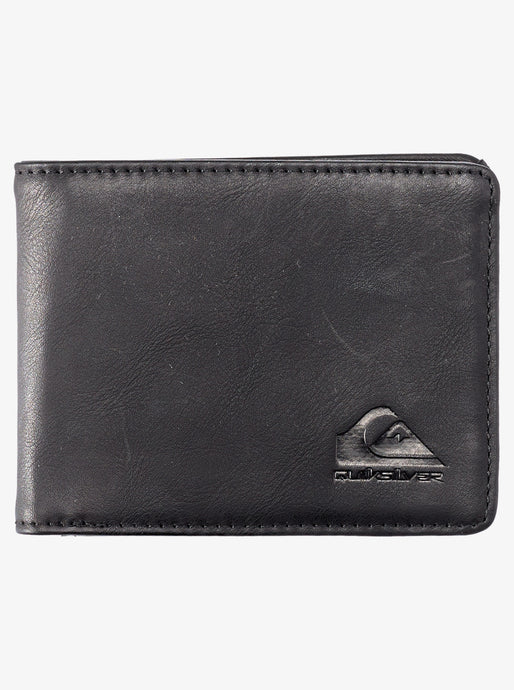 Quiksilver Men' Slim Rays Bi-Fold Wallet Black AQYAA03357-KVJ0