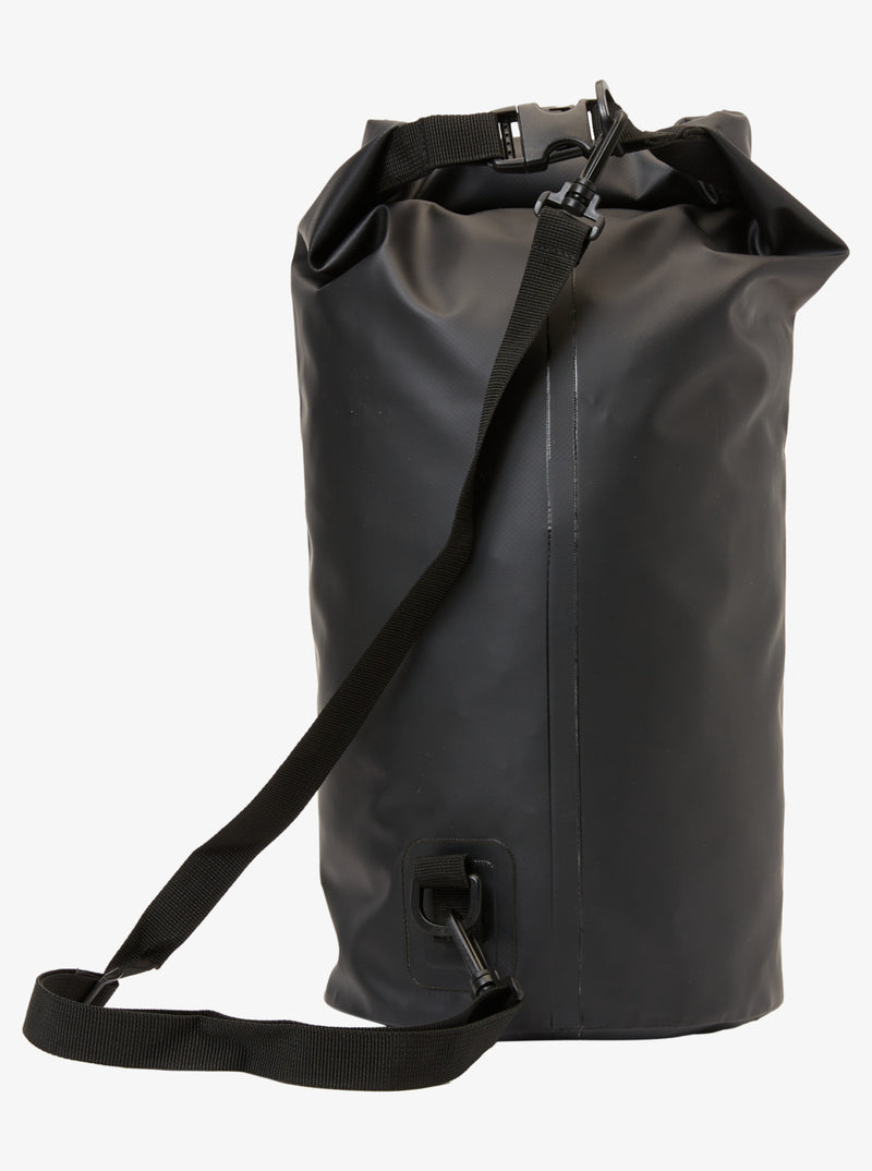 Load image into Gallery viewer, Quiksilver Men&#39;s Medium Water Stash 10L Roll Top Surf Pack Black AQYBA03020-XKKK
