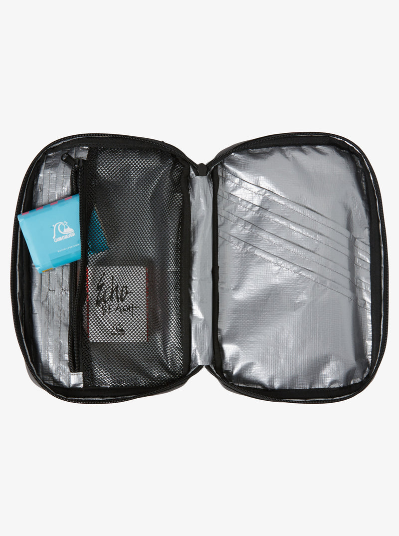 Load image into Gallery viewer, Quiksilver Wax Motel Surf Accessories Pouch Black AQYBA03030-KVJ0
