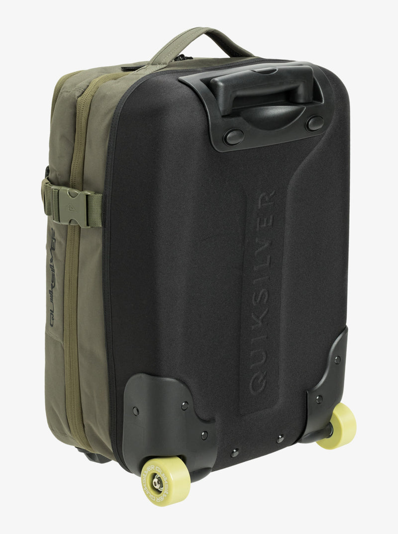 Load image into Gallery viewer, Quiksilver Men&#39;s Horizon Wheelie Luggage Bag Black Omniphase AQYBL03025_KVJ6

