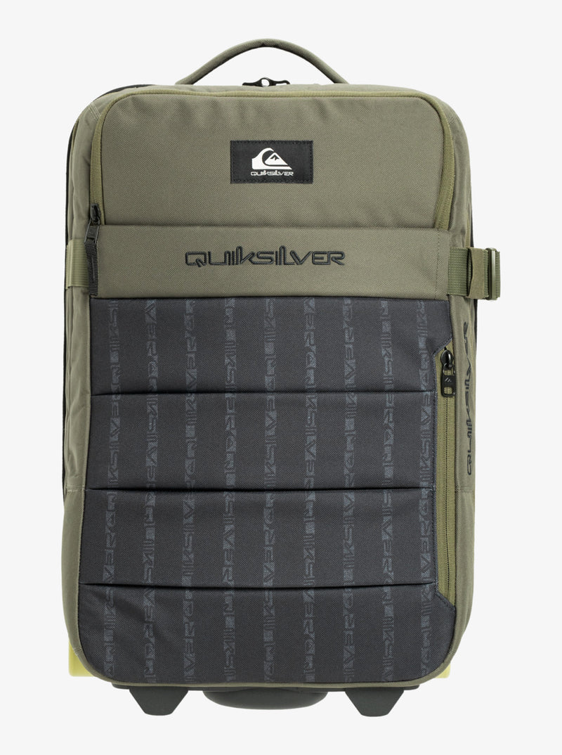 Load image into Gallery viewer, Quiksilver Men&#39;s Horizon Wheelie Luggage Bag Black Omniphase AQYBL03025_KVJ6
