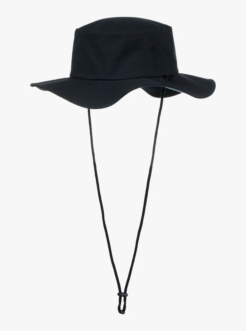 Load image into Gallery viewer, Quiksilver Men&#39;s Bushmaster Safari Boonie Hat Black AQYHA03314-KVJ0

