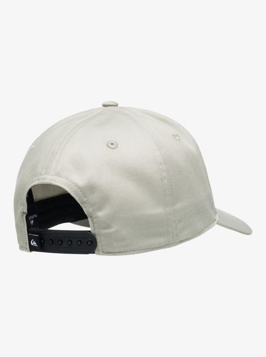 Quiksilver Men's Decades Snapback Cap Abbey Stone AQYHA04002_THQ0