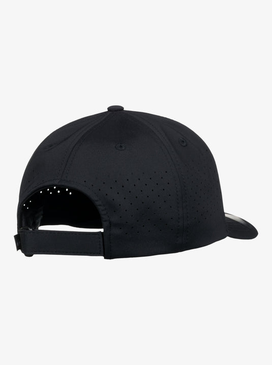 Quiksilver Men's Adapted Flexfit Hat Black AQYHA04559-241
