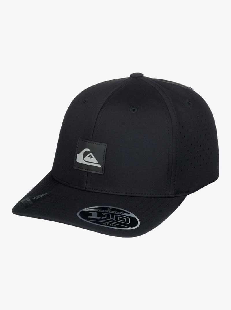 Load image into Gallery viewer, Quiksilver Men&#39;s Adapted Flexfit Hat Black AQYHA04559-241
