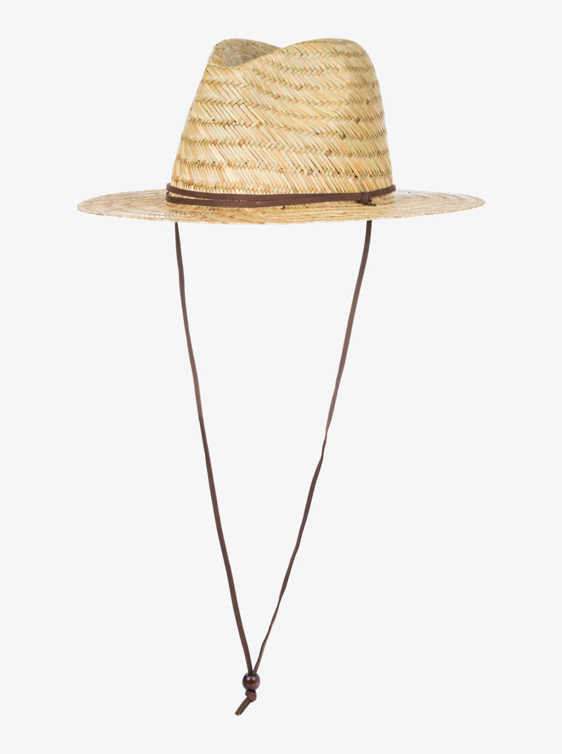 Load image into Gallery viewer, Quiksilver Men&#39;s Jettyside Straw Lifeguard Hat Natural AQYHA05027-YEF0
