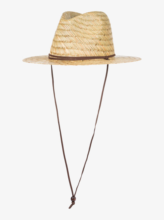 Quiksilver Men's Jettyside Straw Lifeguard Hat Natural AQYHA05027-YEF0