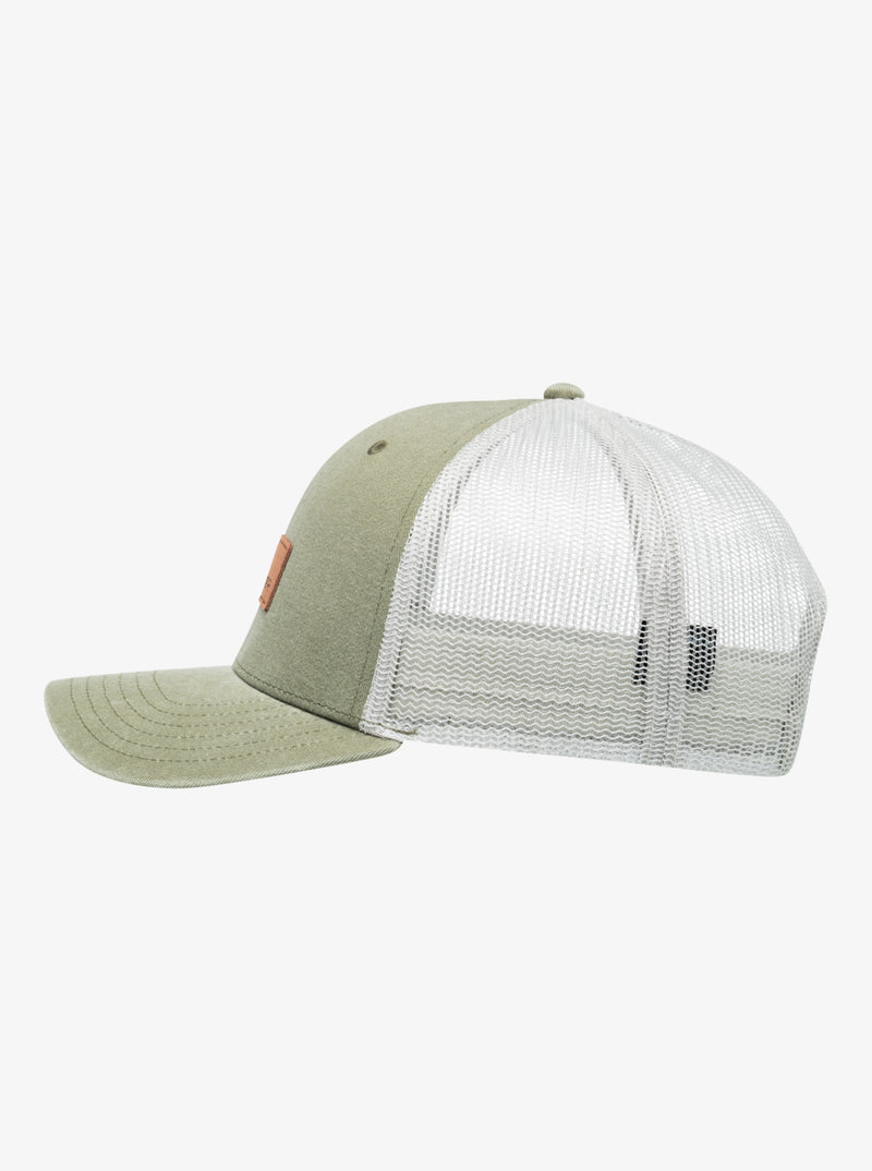 Load image into Gallery viewer, Quiksilver Men&#39;s Down Tech Cap Aloe AQYHA05096_TMZ0
