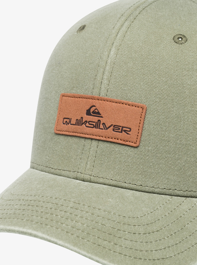 Load image into Gallery viewer, Quiksilver Men&#39;s Down Tech Cap Aloe AQYHA05096_TMZ0
