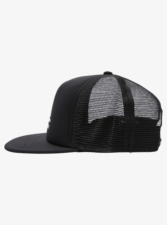 Quiksilver Men's Foamslayer Trucker Cap Black AQYHA05212-KVJ0