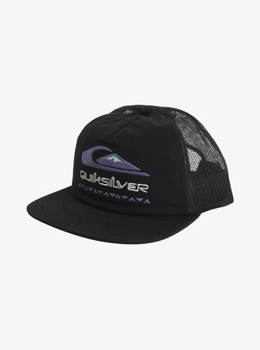 Quiksilver Men's Oasis Trucker Cap Dusted Peri AQYHA05374-PMG0