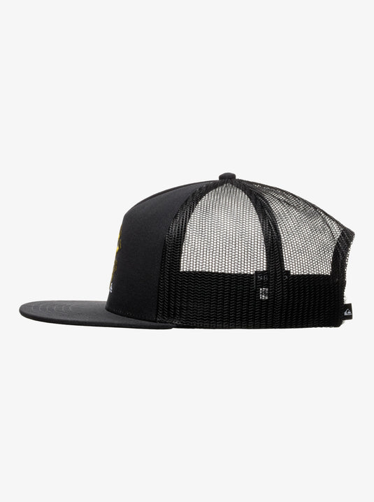 Quiksilver Men's Oasis Trucker Cap Dusted Peri AQYHA05374-PMG0