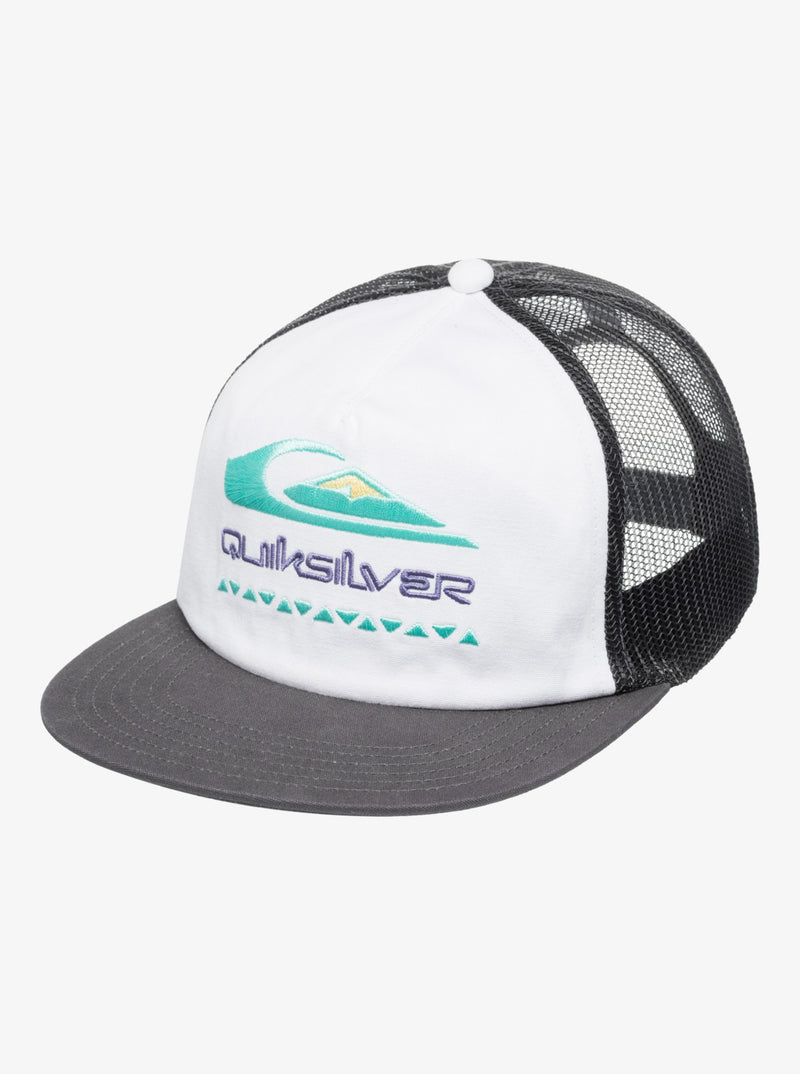 Load image into Gallery viewer, Quiksilver Men&#39;s Oasis Trucker Cap Snow White AQYHA05374-WBK0
