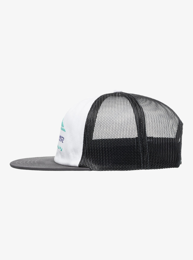 Load image into Gallery viewer, Quiksilver Men&#39;s Oasis Trucker Cap Snow White AQYHA05374-WBK0
