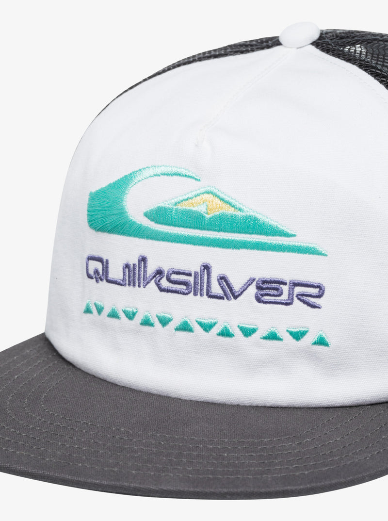 Load image into Gallery viewer, Quiksilver Men&#39;s Oasis Trucker Cap Snow White AQYHA05374-WBK0
