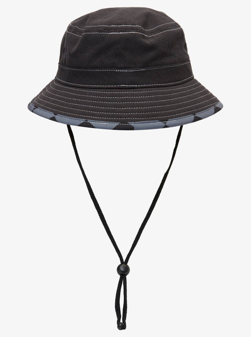 Load image into Gallery viewer, Quiksilver Men&#39;s Heritage Boonie Hat Black AQYHA05384-KVJ0
