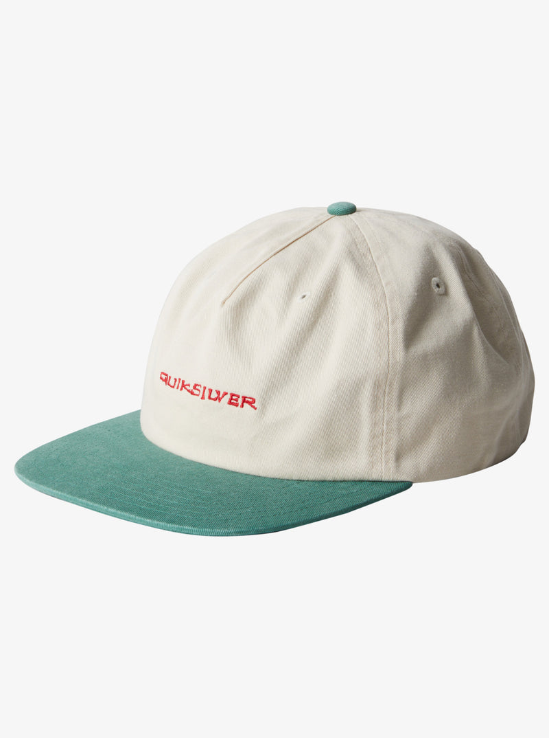 Load image into Gallery viewer, Quiksilver Men&#39;s Doggin Strapback Cap Oyster White AQYHA05388-TFD0
