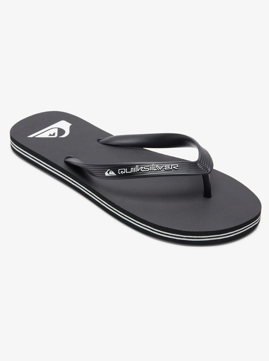 Quiksilver Men's Molokai Core Flip Flops Black AQYL101325-KVJ1