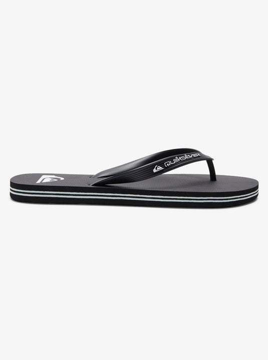 Quiksilver Men's Molokai Core Flip Flops Black AQYL101325-KVJ1