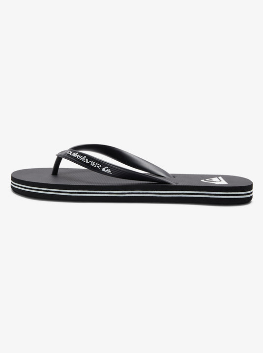 Quiksilver Men's Molokai Core Flip Flops Black AQYL101325-KVJ1