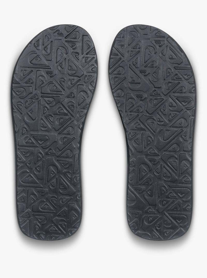 Load image into Gallery viewer, Quiksilver Men&#39;s Molokai Layback Flip Flops Black Connect AQYL101339-KVJ8
