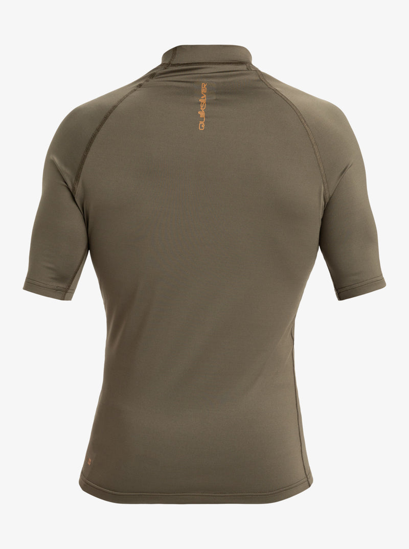 Load image into Gallery viewer, Quiksilver Men&#39;s Everyday Short Sleeve UPF 50 Surf T-Shirt Grape Leaf AQYWR03130_CRE0
