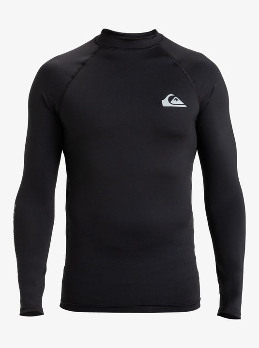 Quiksilver Men's Everyday Long Sleeve UPF 50 Surf T-Shirt Black AQYWR03131_KVJ0