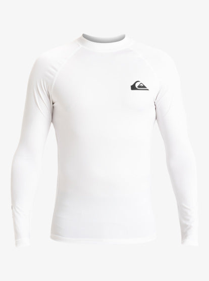 Load image into Gallery viewer, Quiksilver Men&#39;s Everyday Long Sleeve UPF 50 Surf T-Shirt White AQYWR03131_WBB0
