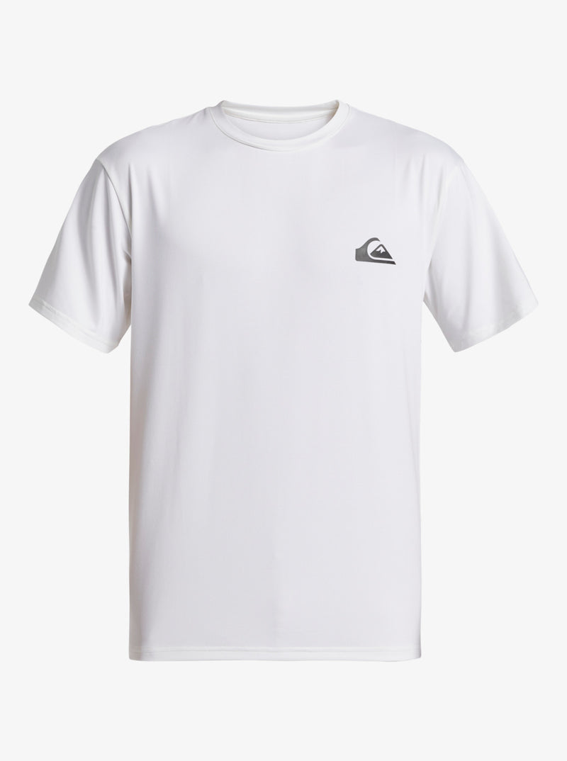 Load image into Gallery viewer, Quiksilver Men&#39;s Everyday Short Sleeve UPF 50 Surf T-Shirt White AQYWR03135-WBB0
