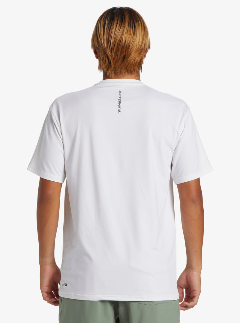 Load image into Gallery viewer, Quiksilver Men&#39;s Everyday Short Sleeve UPF 50 Surf T-Shirt White AQYWR03135-WBB0
