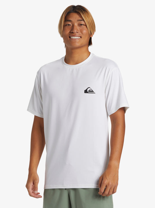 Quiksilver Men's Everyday Short Sleeve UPF 50 Surf T-Shirt White AQYWR03135-WBB0