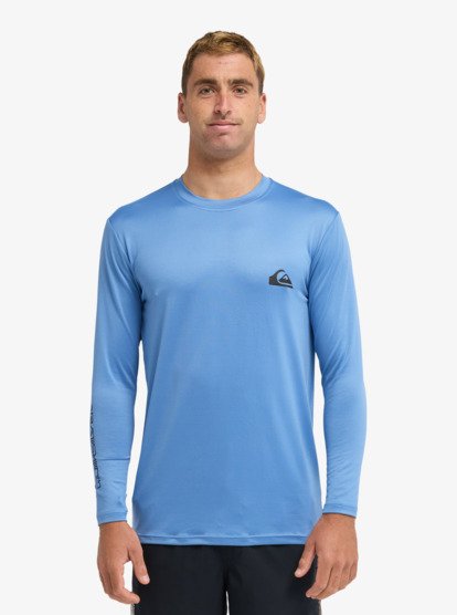 Quiksilver Men's Everyday Surf Long Sleeve UPF50 Lycra T-Shirt Riviera AQYWR03136-BLC0