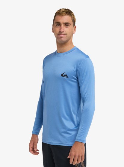 Quiksilver Men's Everyday Surf Long Sleeve UPF50 Lycra T-Shirt Riviera AQYWR03136-BLC0