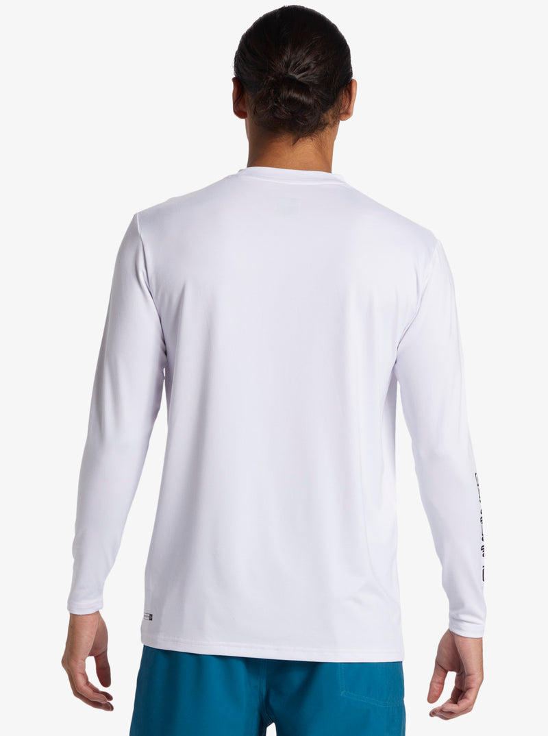 Load image into Gallery viewer, Quiksilver Men&#39;s Everyday Surf Long Sleeve UPF 50 Surf T-Shirt White AQYWR03136-WBB0
